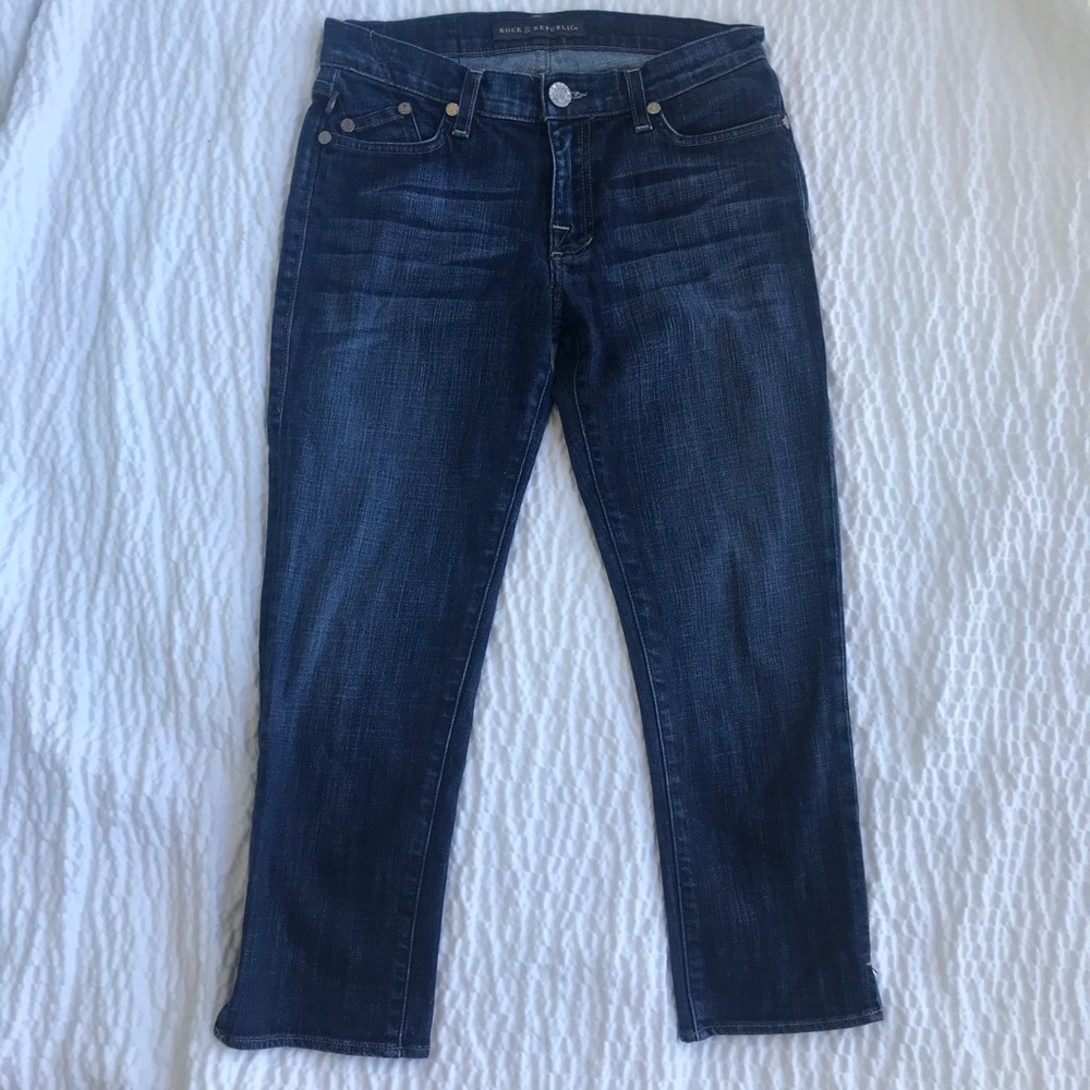 Rock & Republic capri jeans size 27